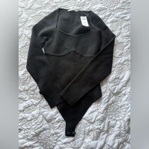 Abercrombie & Fitch Long Sleeve Body Suit